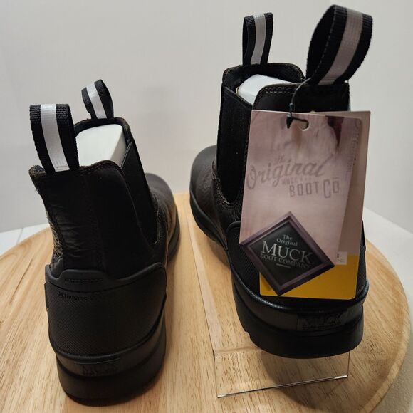 Muck Boot Chelsea – Men’s Size 13, Composite Toe, Brown Work Boots - Picture 7 of 12